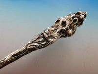 Les Six Fleurs by Reed and Barton Sterling Silver Salad Serving Set Pierced AS