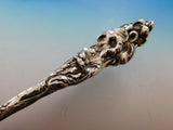 Les Six Fleurs by Reed and Barton Sterling Silver Salad Serving Set Pierced AS