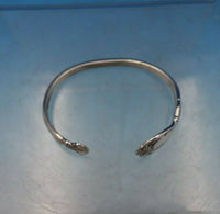 Old Master by Towle Sterling Silver Bracelet Cuff Custom Made 2 1/2" x 2" #6813