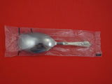 Rose Point by Wallace Sterling Silver Rice Spoon HH WS factory sealed 9 1/4"