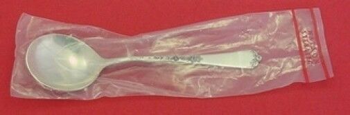 Sterling Rose by Wallace Sterling Silver Cream Soup Spoon 6 5/8" New