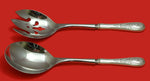 Windsor Rose by Watson Sterling Silver Salad Serving Set 2pc HHWS  Custom Made