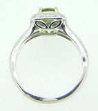 14k White Gold .65ct Genuine Natural Alexandrite Ring with Diamonds (#J4222)