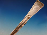 Lap Over Edge by Tiffany Sterling Silver Long Salad Serving Set Applied Elements