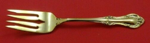 Joan of Arc Vermeil By International Sterling Silver Salad Fork 6 1/8" Gold