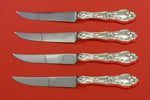 Lily by Frank Whiting Sterling Silver Steak Knife Set 4pc HHWS  Custom Made