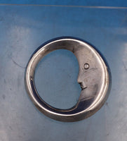 Tiffany & Co. Sterling Silver “Man in the Moon” Crescent Baby Rattle #6954