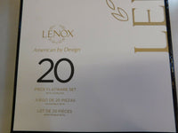 Venetian Lace by Lenox Stainless Steel Flatware Set Service for 6 New 30 pieces