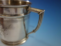 Whiting Sterling Silver Baby Child's Cup Mug Brite-Cut #140E