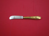 Audubon by Tiffany and Co Sterling Silver Butter Spreader HH 6" vermeil