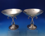 Arts and Crafts by Sciarrotta Sterling Silver Centerpiece Bowl Pair (#7133)