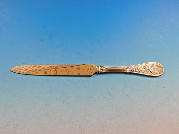Japanese by Tiffany Sterling Silver Fruit Knife Vermeil Clouds and Symbols