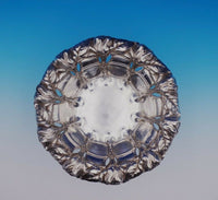 Tiffany and Co Sterling Silver Fruit Bowl w/ Petunia Leaf Pierced Design (#3173)