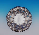 Tiffany and Co Sterling Silver Fruit Bowl w/ Petunia Leaf Pierced Design (#3173)