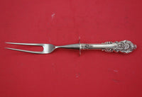 Sir Christopher by Wallace Sterling Silver Steak Carving Fork  9"