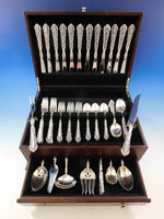 Venetian Scroll by Oneida Sterling Silver Flatware Set for 12 Service 69 pieces