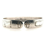 Sterling Cuff Bracelet WoHeLo by JJ White Co (#J5478)