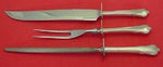 Grand Colonial By Wallace Sterling Silver Roast Carving Set 3-Piece