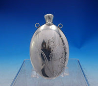 Antique Acid Etched by Whiting Sterling Silver Perfume Flask #2142F (#3966)
