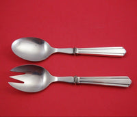 Derby #1 by Eiler and Marloe Sterling Silver Salad Serving Set HHWS 2pc 8"