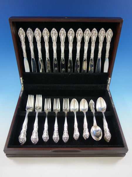 Vivaldi by Alvin Sterling Silver Flatware Set for 12 Service 60 pieces