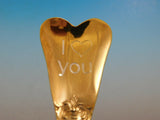 Francis I by Reed & Barton Sterling Silver I Love You Heart Spoon Valentines Day