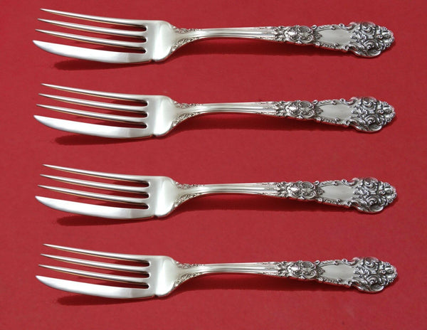 French Renaissance by Reed and Barton Sterling Silver Fish Fork Set AS Custom