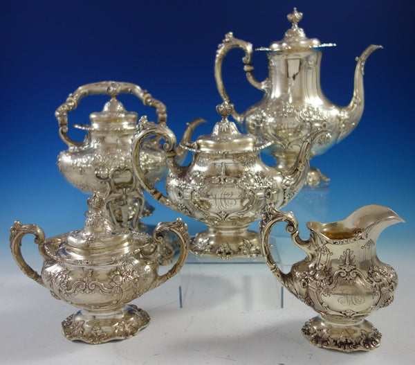 Francis I by Reed & Barton Sterling Silver Tea Set 5pc (#2800) Gorgeous!
