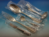 Impero by Ricci Stainless Steel Flatware Set for 12 Service 65 pieces New Italy