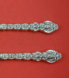 King Louis by International Sterling Silver Salad Serving Set 2pc with Wood 12"