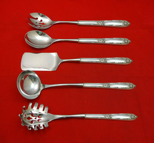 Splendor by International Sterling Silver Hostess Set 5pc HHWS  Custom Made