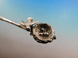 Birds Nest by Gorham Sterling Silver Sugar Spoon Mother Bird and Eggs 5 3/4"