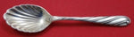 Torchon by Buccellati Italy Italian Sterling Silver Sugar Spoon Shell Bowl 5"