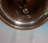 Pompadour by Whiting Sterling Silver Dinner Bell #4887 3 3/4" Tall (#4768)