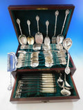 Medallion by Wendt Sterling Silver Flatware Service Dinner Set 79 pcs w/ Chest
