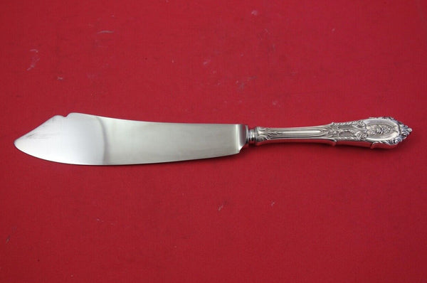 Rose Point by Wallace Sterling Silver Cake Knife WS original Old Fashion 10 1/8"