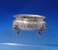 Lion by Wood and Hughes Sterling Silver Salt Dip Master 2 1/4" x 3" (#7149)