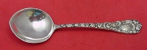 Chrysanthemum by Durgin Sterling Silver Chocolate Spoon Pointed 4 1/4"