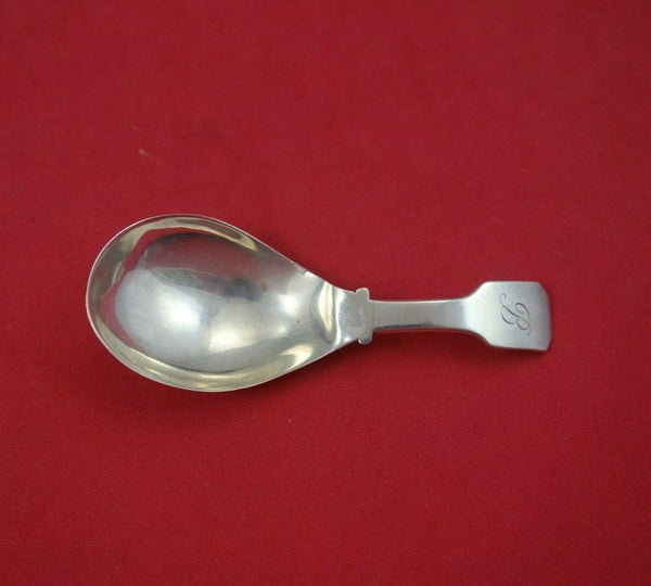 Joseph Taylor English Georgian Sterling Silver Tea Caddy Spoon Birmingham 1816