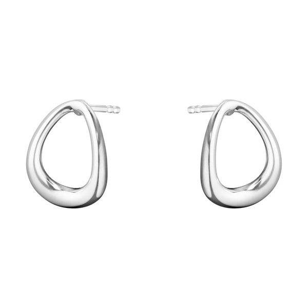 Georg Jensen Offspring Sterling Silver Pair of Earrings Mother & Child - New