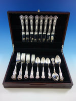 New King by Dominick and Haff Sterling Silver Flatware Set Service 40 pcs Dinner