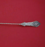 Medallion by Unknown Coin Silver Soup Ladle GW Bright-Cut Twisted 14" Serving