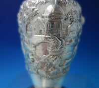 Repousse by Kirk Sterling Silver Muffineer #10L 6 1/4" x 2 1/8" 5.8 ozt. (#5082)