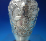 Repousse by Kirk Sterling Silver Muffineer #10L 6 1/4" x 2 1/8" 5.8 ozt. (#5082)