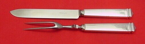 Hampton by Tiffany and Co Sterling Silver Steak Carving Set 2 Piece Vintage