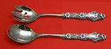 Lily by Whiting Sterling Silver Italian Salad Serving Set 2pc HHWS  Custom