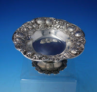 Strawberry by Mauser Sterling Silver Compote Raised #346 3" x 6 1/4" (#5058)