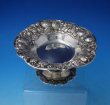 Strawberry by Mauser Sterling Silver Compote Raised #346 3" x 6 1/4" (#5058)