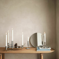 Georg Jensen Stainless Steel Tunes Candleholder Set 3pcs