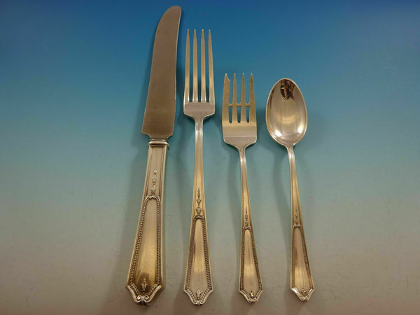 Georgian Maid By International Sterling Silver Dinner Size Place Setting(s) 4pc